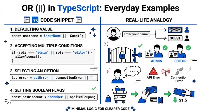 OR in TypeScript : Everyday Examples