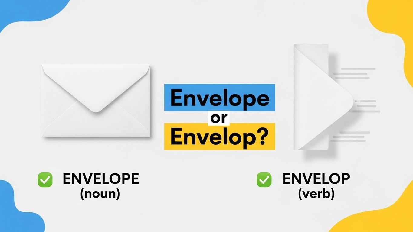 Envelope or Envelop