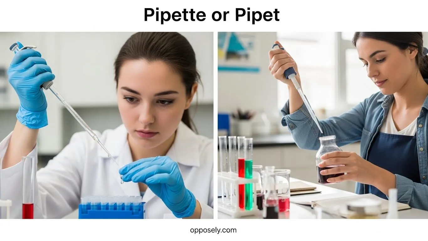 Pipette or Pipet