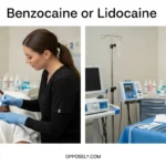 Benzocaine or Lidocaine