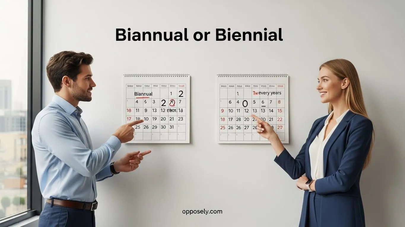 Biannual or Biennial