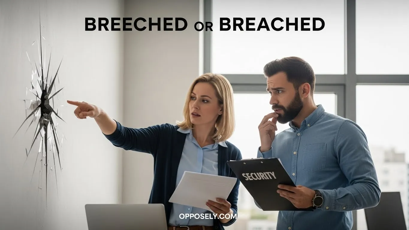 Breeched or Breached