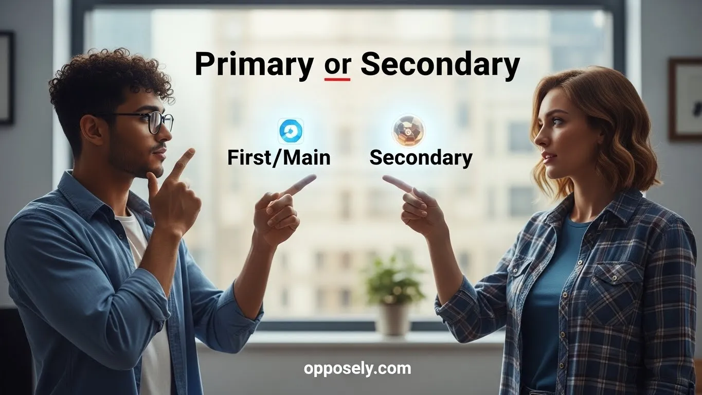 Primary or Secondary