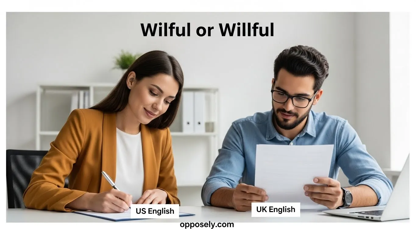 Wilful or Willful