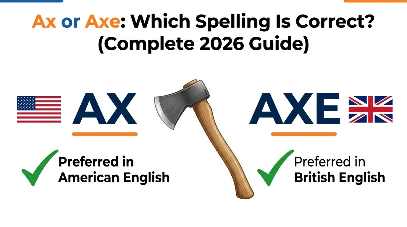ax or axe